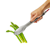 OXO Outdoor 10.5in Camp Stove Tongs with Bottle Opener G6