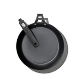 Carbon Steel With Removable Handle 10in Pan W0