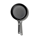 Carbon Steel With Removable Handle 10in Pan P6