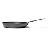 Outdoor 12-inch Carbon Steel Pan with Removable Handle W0