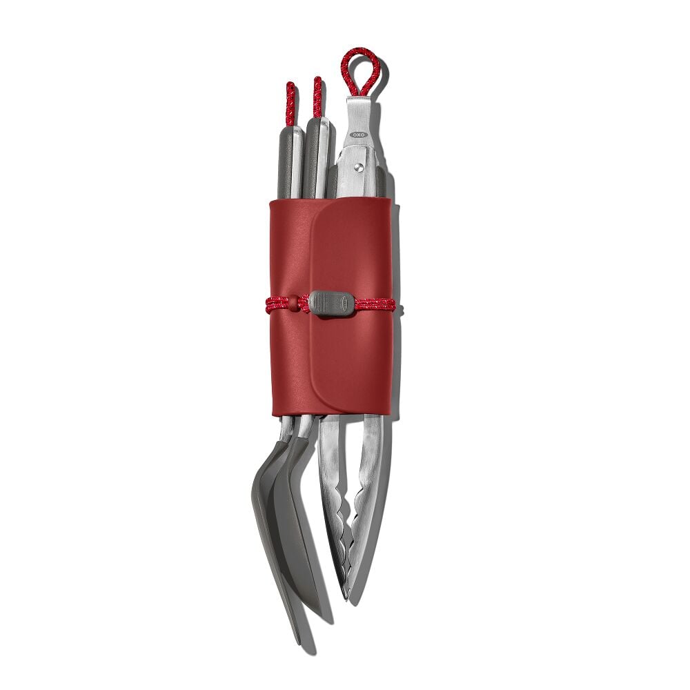 OXO Outdoor 4 -Piece Camp Stove Cooking Set M0