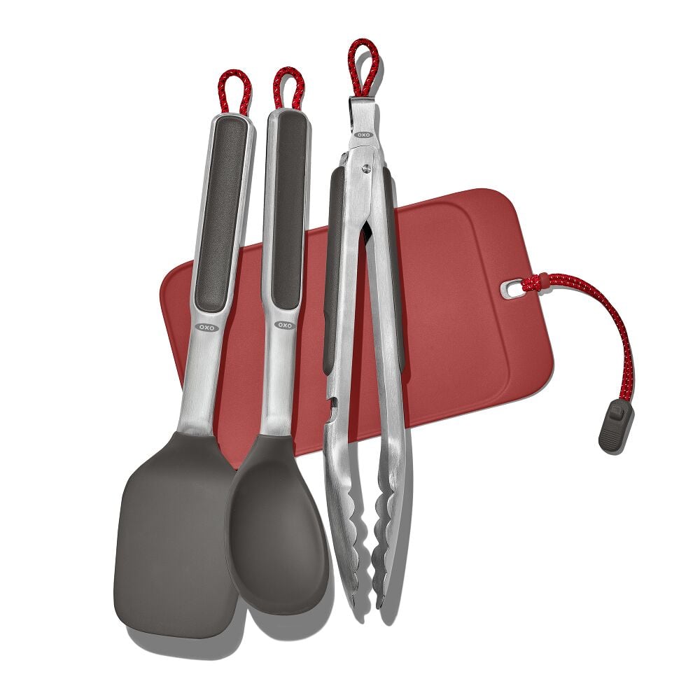 OXO Outdoor 4 -Piece Camp Stove Cooking Set M0
