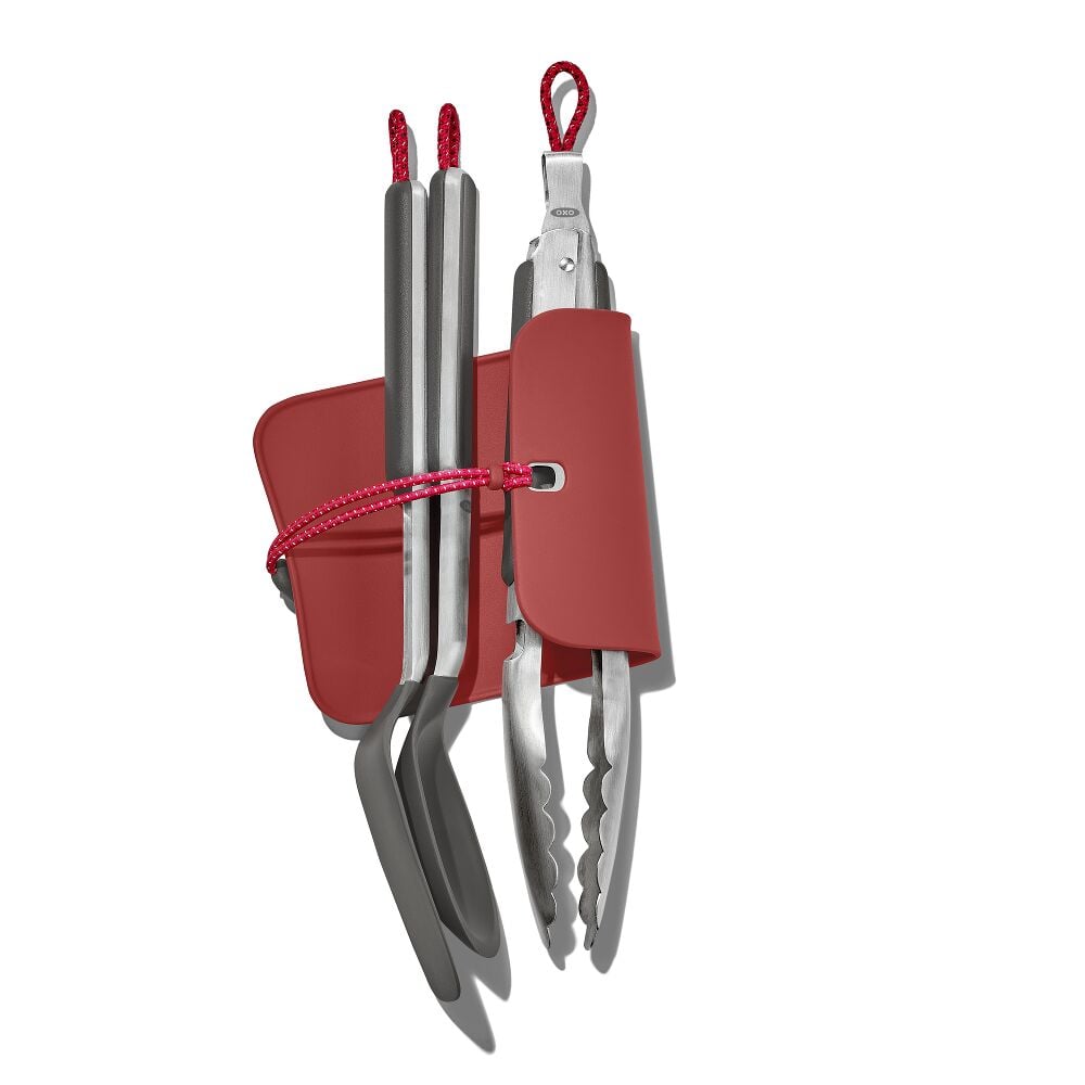 OXO Outdoor 4 -Piece Camp Stove Cooking Set M0