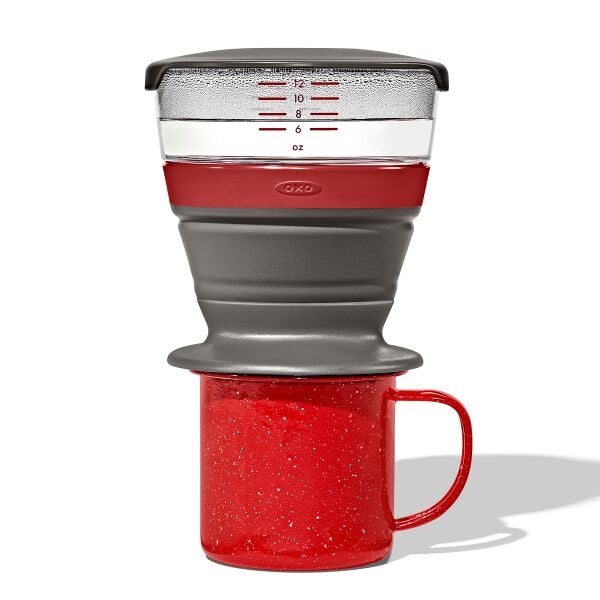 Outdoor Collapsible Pour-Over With Storage Case B9
