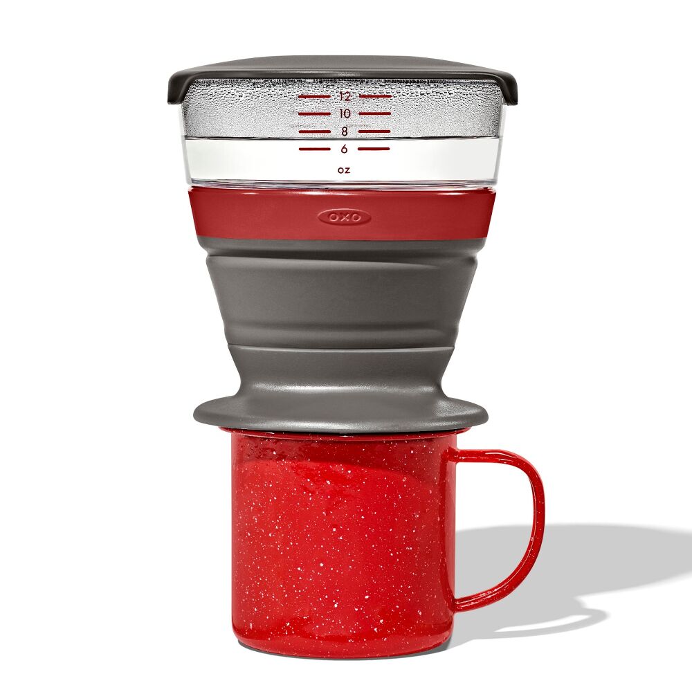 Outdoor Collapsible Pour-Over With Storage Case B9