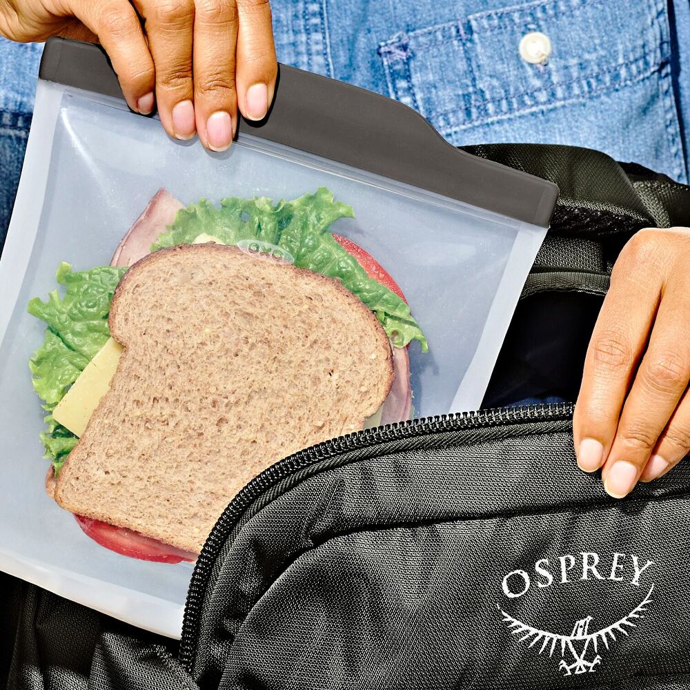 Outdoor Silicone Reusable Sandwich Bag (28 oz) O8
