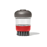 Outdoor Soap Dispensing Dish Brush with Storage Case T7