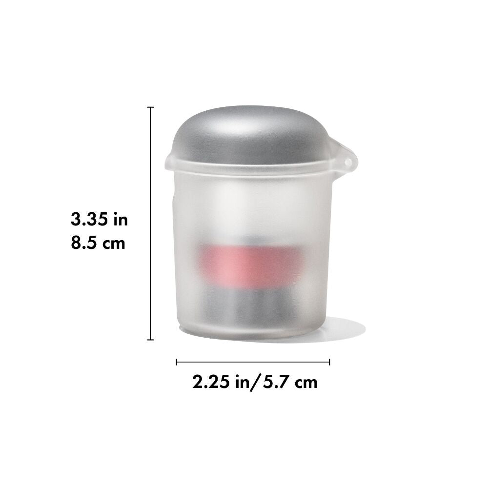 Outdoor Soap Dispensing Dish Brush with Storage Case T7