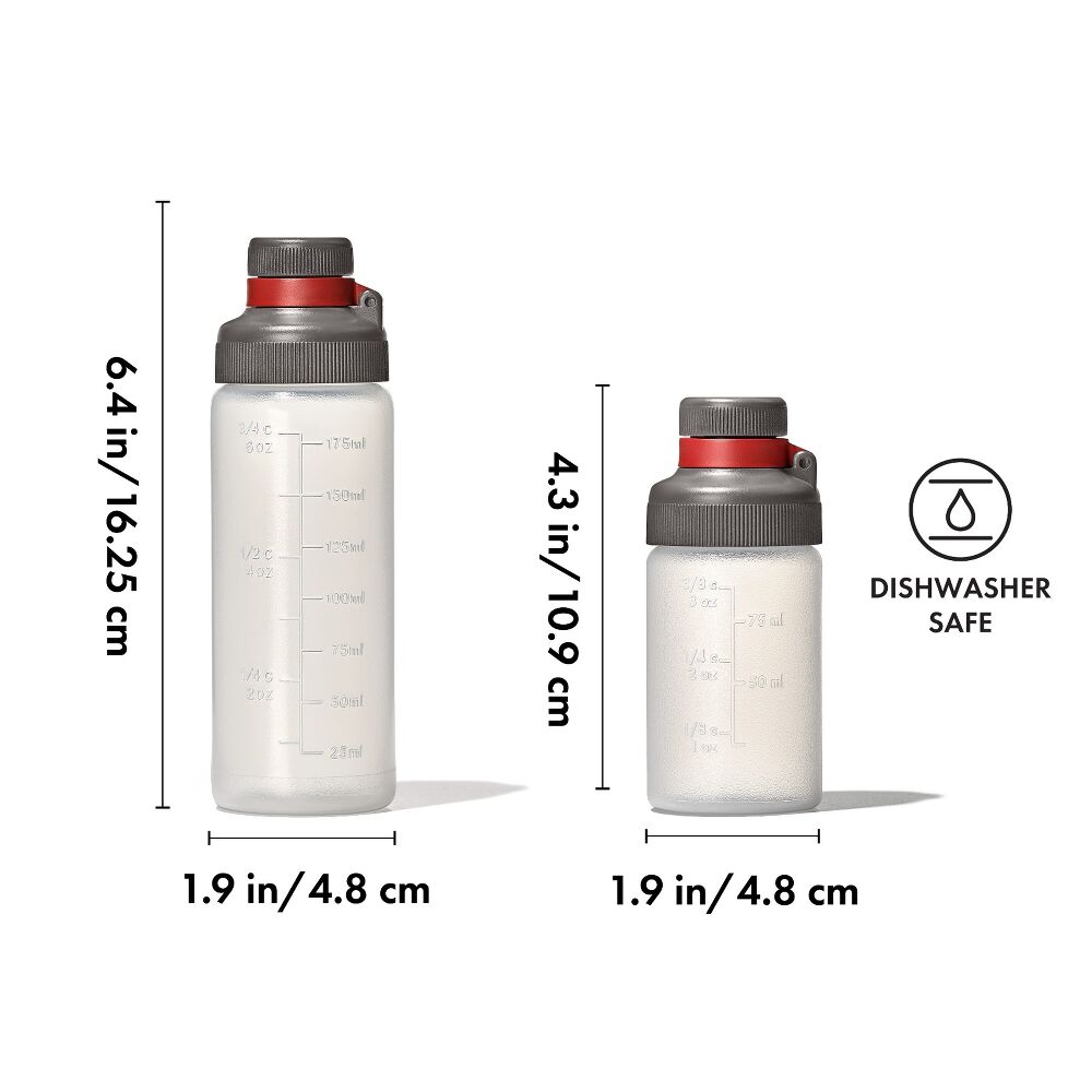 Outdoor 7-Piece Spice Shaker & Squeeze Bottle Set C7