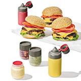 Outdoor 7-Piece Spice Shaker & Squeeze Bottle Set C7