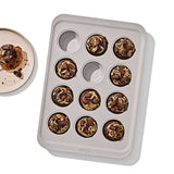 Non-Stick Pro Ceramic Coated Metal Bakeware 12 Cup Muffin Pan S1
