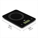 OXO Good Grips 22 lb Everyday Glass Food Scale B6