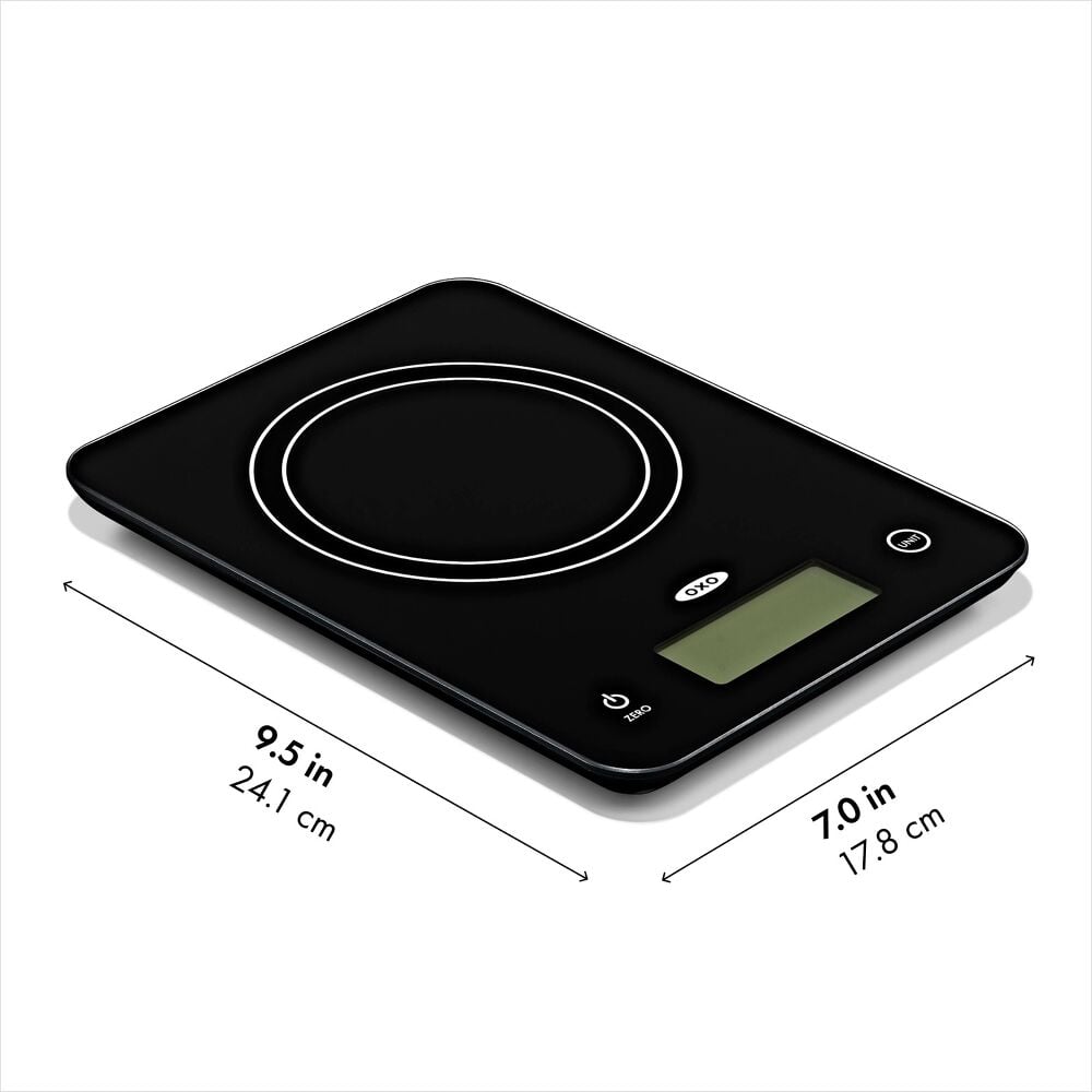 OXO Good Grips 22 lb Everyday Glass Food Scale B6