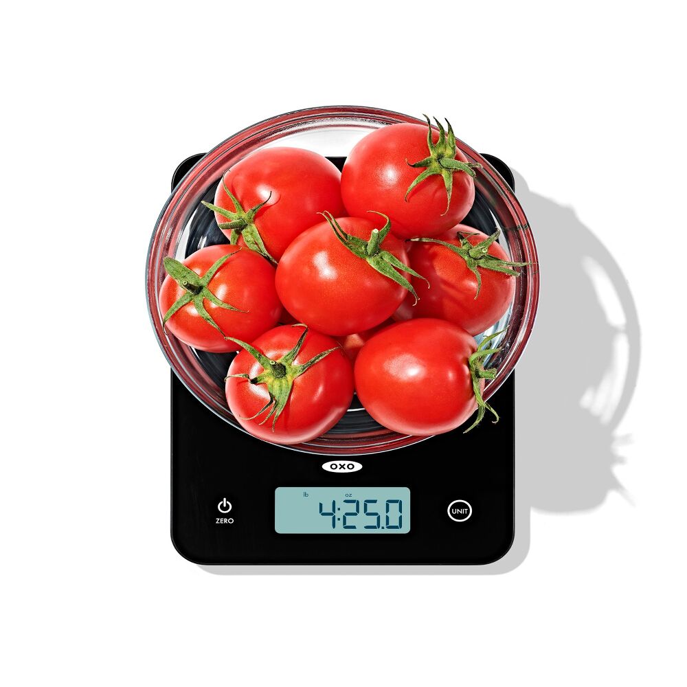OXO Good Grips 22 lb Everyday Glass Food Scale B6