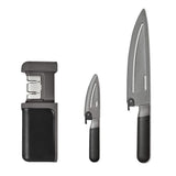 3-Piece Knife & Sharpener Set B1