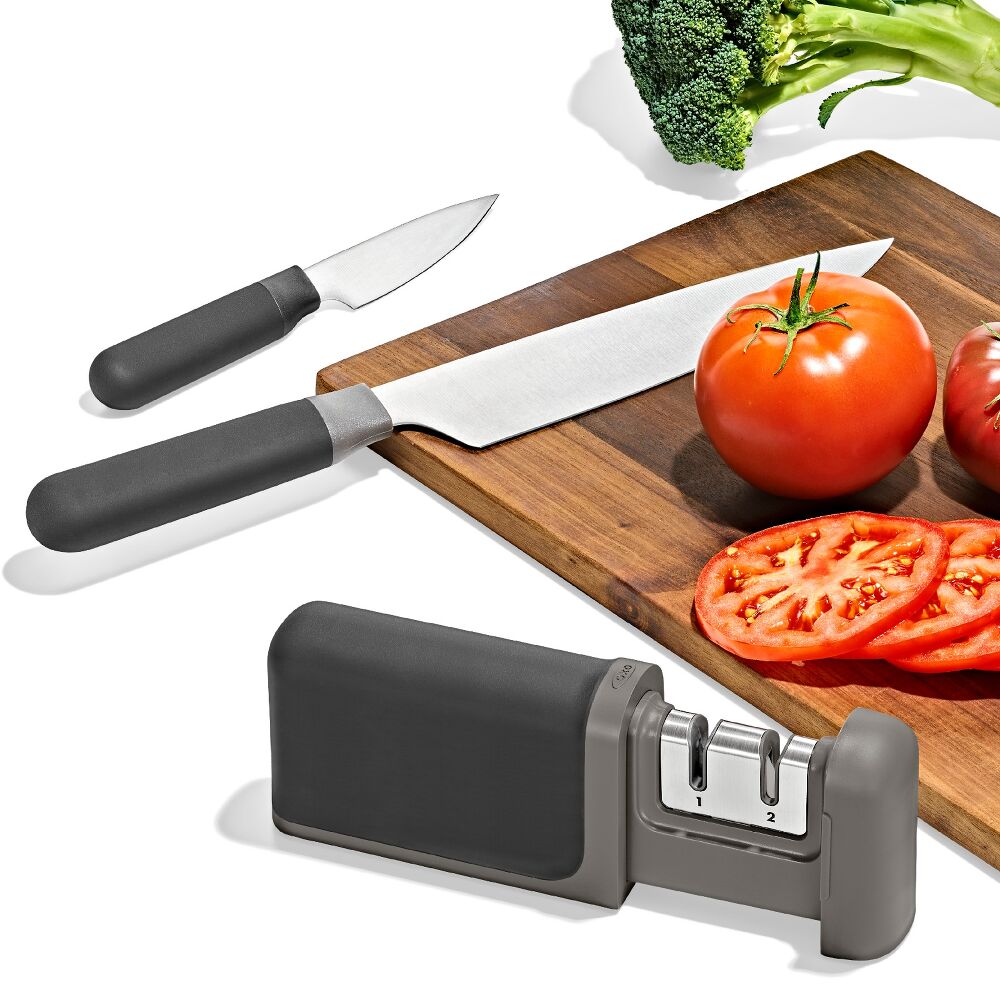 3-Piece Knife & Sharpener Set I6
