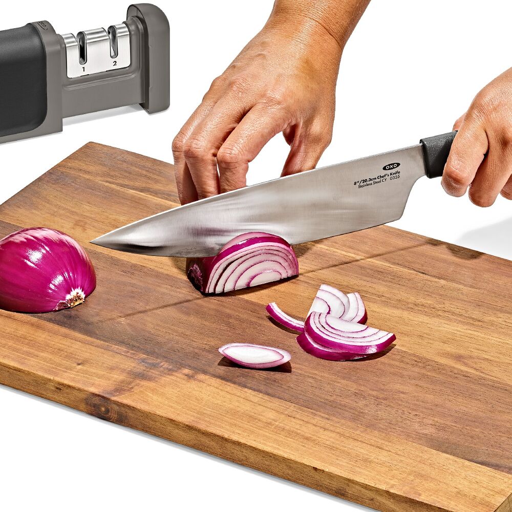 3-Piece Knife & Sharpener Set I6