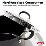 Non-Stick 6-Quart Stock Pot with Lid C8