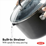 Non-Stick 6-Quart Stock Pot with Lid C8