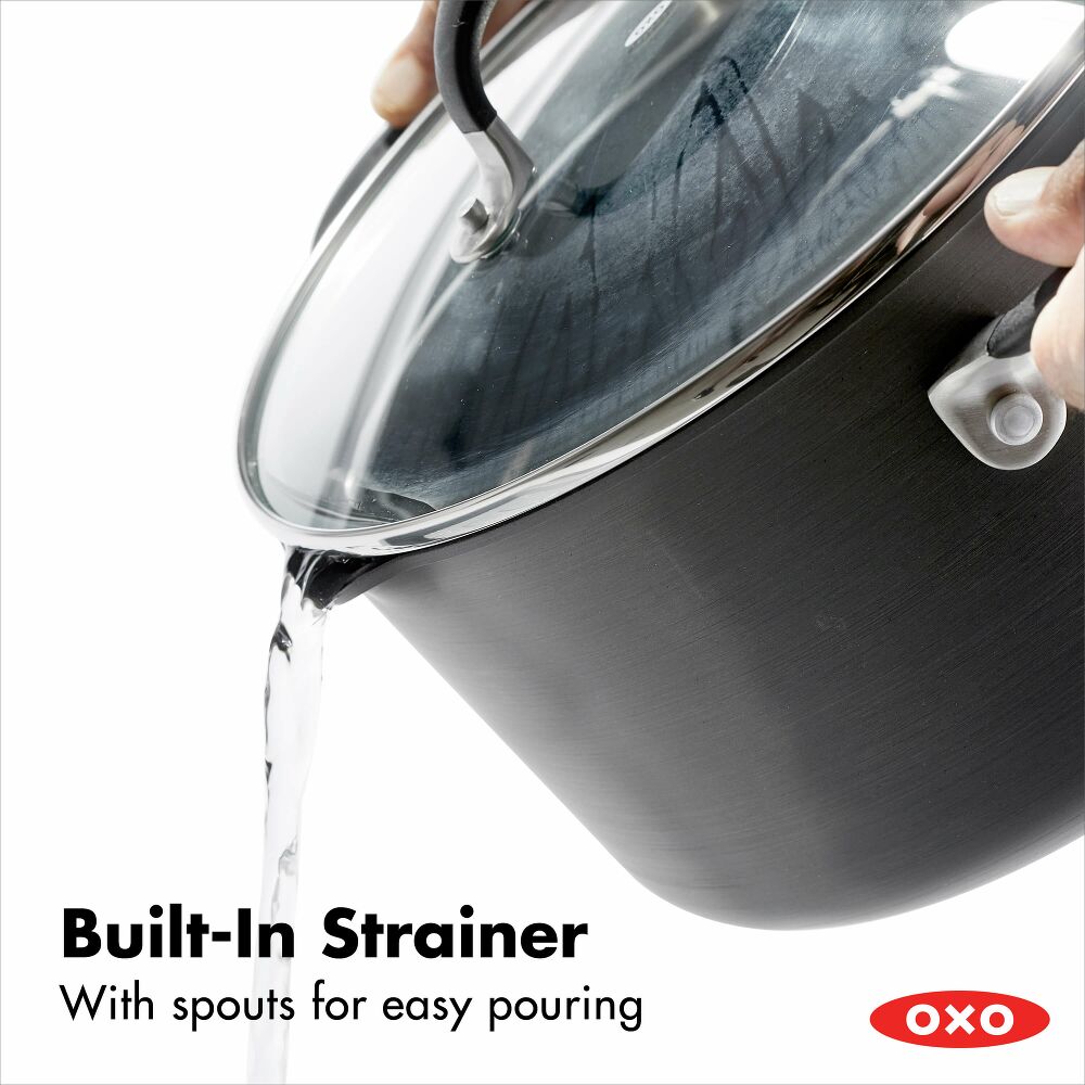 Non-Stick 6-Quart Stock Pot with Lid C8