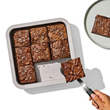 Non-Stick Pro Ceramic Coated Metal Bakeware 9” Square Cake Pan W1