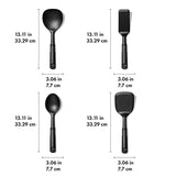 4-Piece Nylon Mini Utensil Set E7