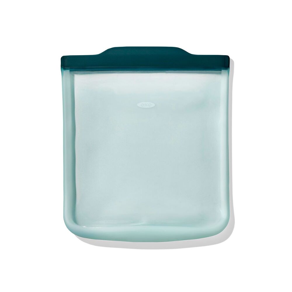 Silicone Reusable Bag - 4 Piece Starter Set - Oat/Lagoon K9