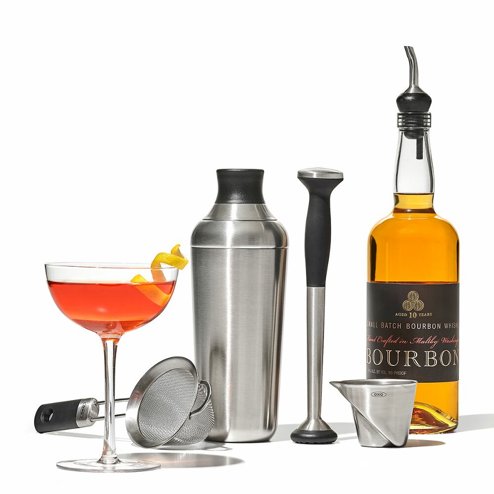 Steel 6-Piece Barware Set U6