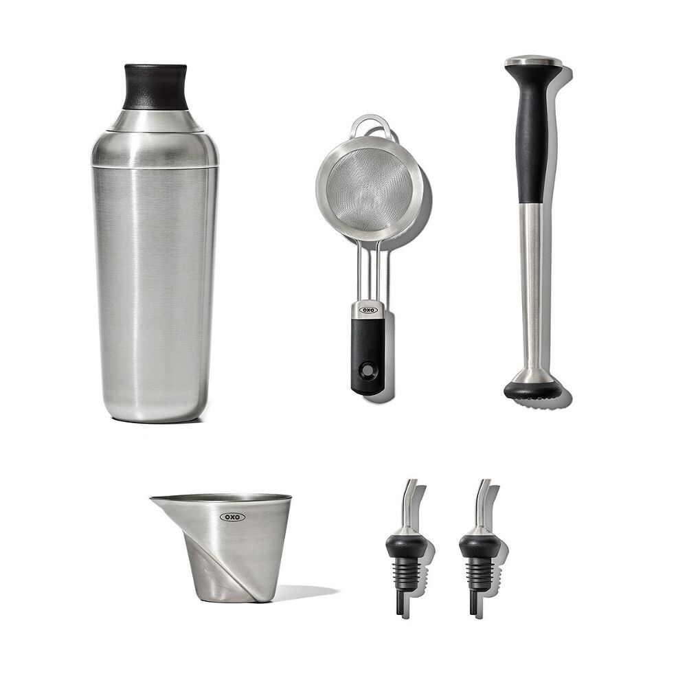 Steel 6-Piece Barware Set U6