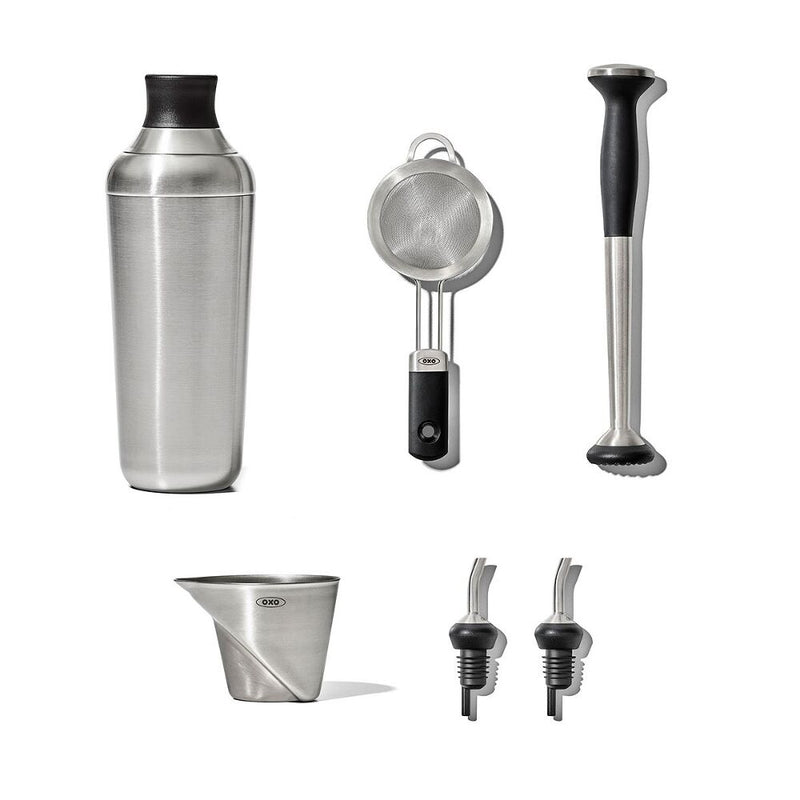Steel 6-Piece Barware Set U6