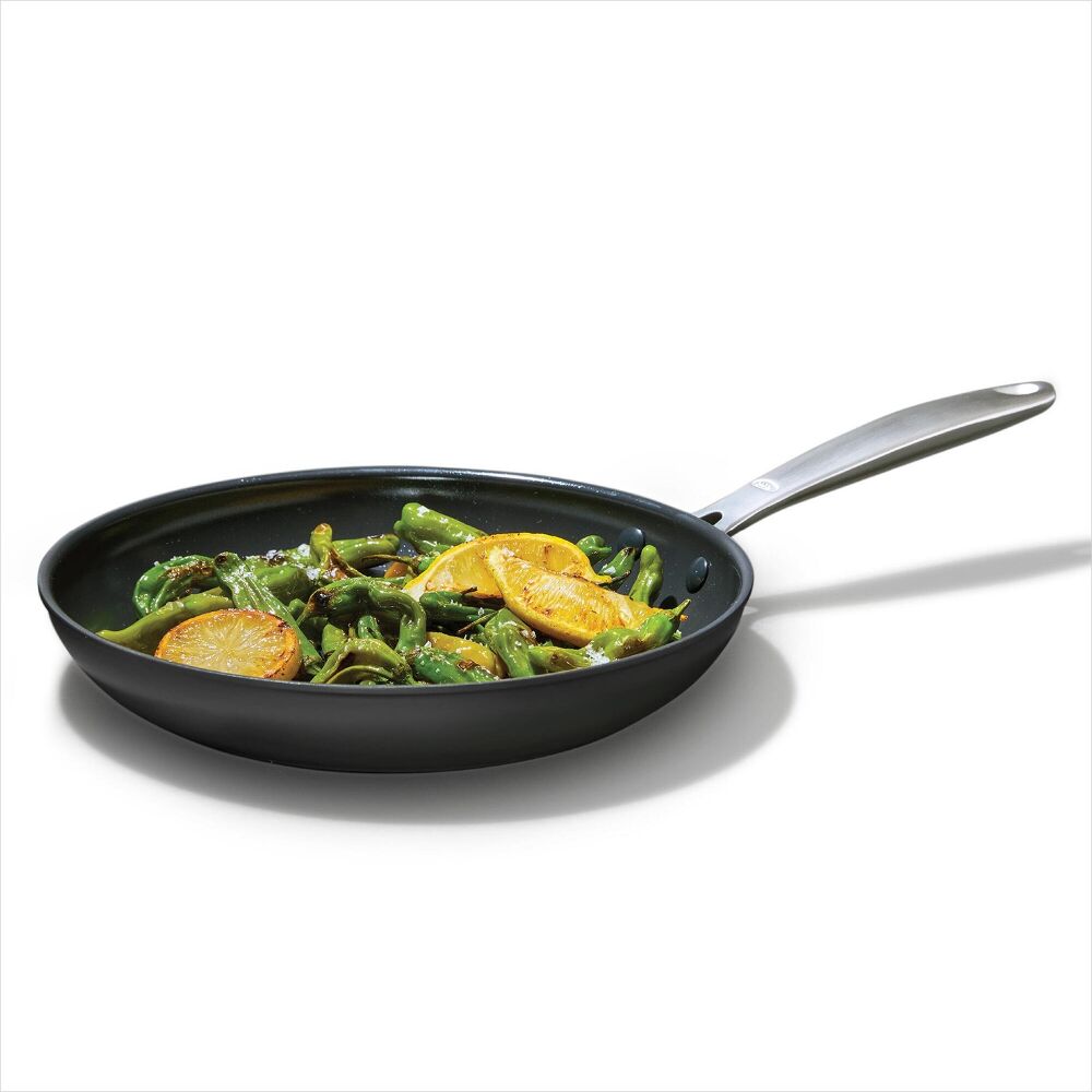 Enhanced Non-Stick 3-Piece Frypan Set — Black D4