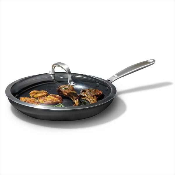 OXO Enhanced Non-Stick 12-Inch Frypan with Lid J1