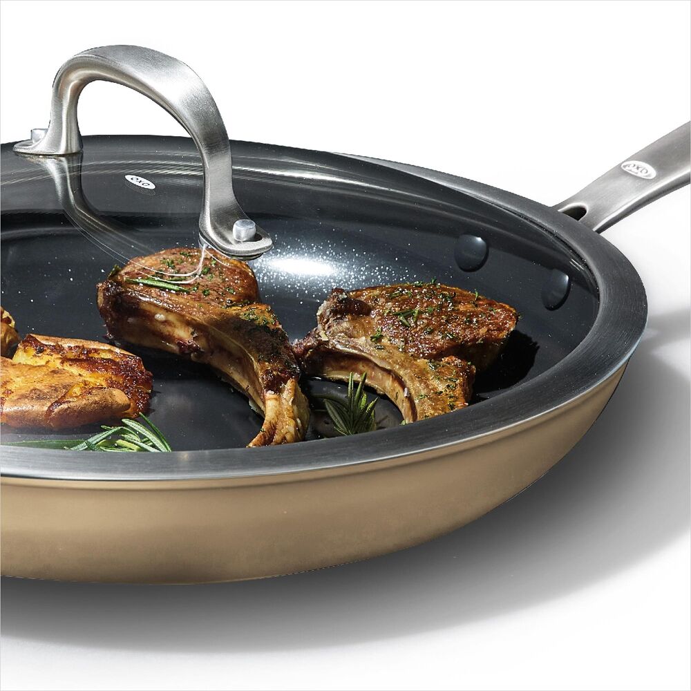 OXO Enhanced Non-Stick 12-Inch Frypan with Lid J1