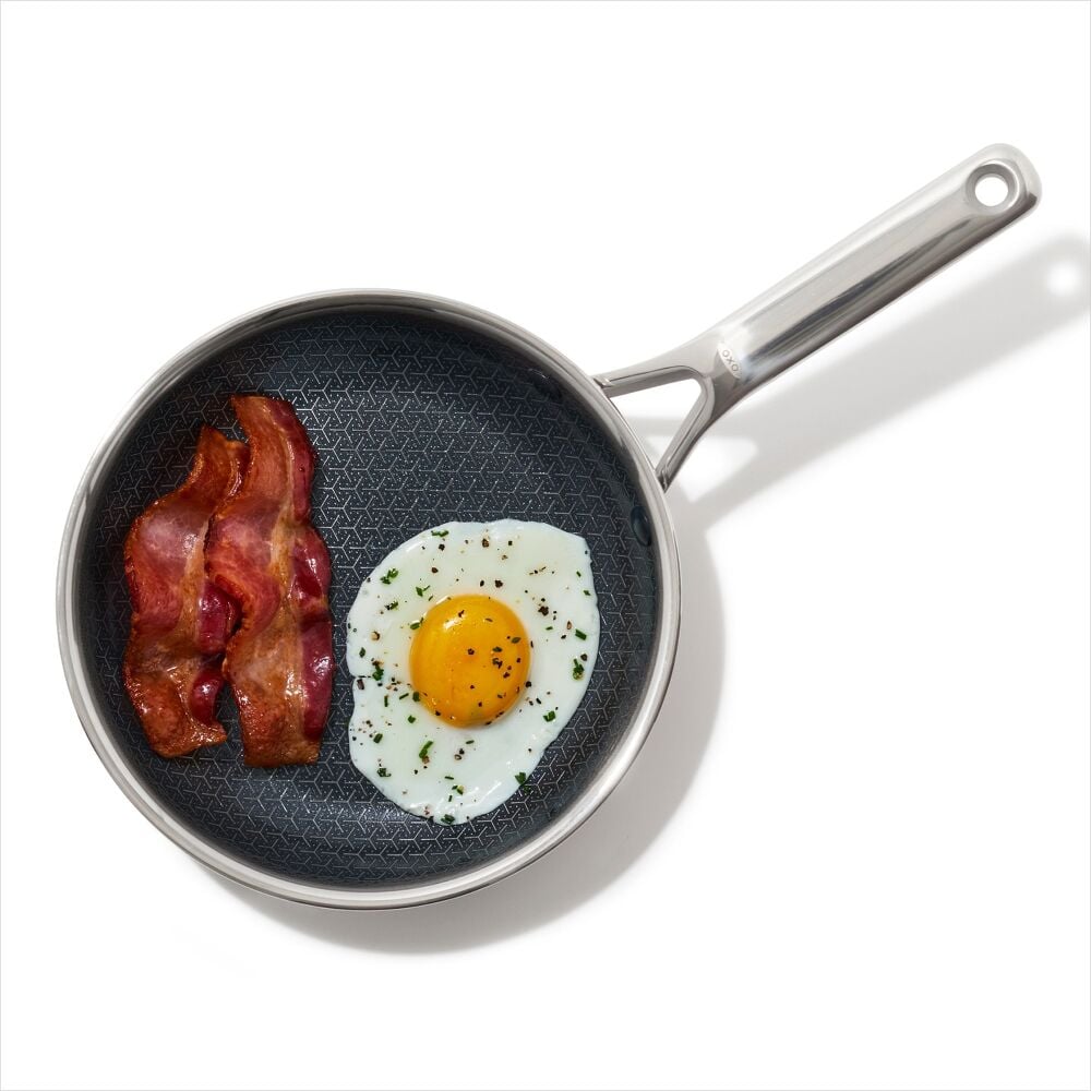 Trident Hybrid Non-Stick Stainless Steel 8 in Fry Pan E6