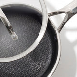 Trident Hybrid Non-Stick Stainless Steel 2.5 Qt Saucepan with Lid P7