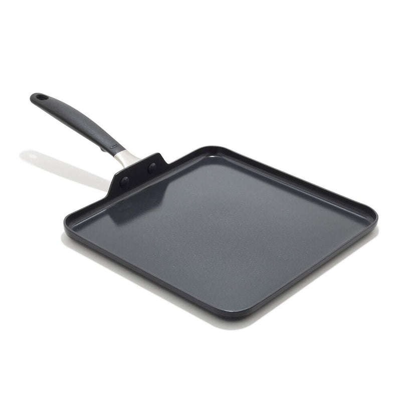 OXO Stainless Steel Everyday 11 in Square Griddle S2