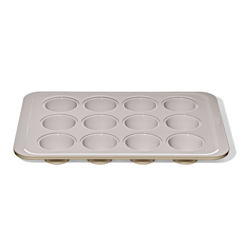 Non-Stick Pro Ceramic Coated Metal Bakeware 12 Cup Muffin Pan X9