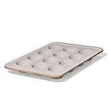 Non-Stick Pro Ceramic Coated Metal Bakeware 12 Cup Muffin Pan X9