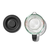 2 Cup Glass Measuring Cup with Lid X0