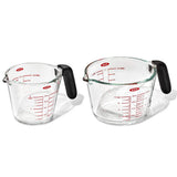 2-Cup and 4-Cup Glass Measuring Cup Set W9