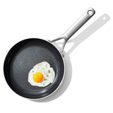 Stainless Steel Mira Series 8in Frypan - Ceramic T1