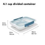 Prep & Go 4.1-Cup Divided Container - Ocean Blue L9