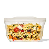 Silicone Reusable Bag - Stand-Up Quart (32 oz) - Oat R1