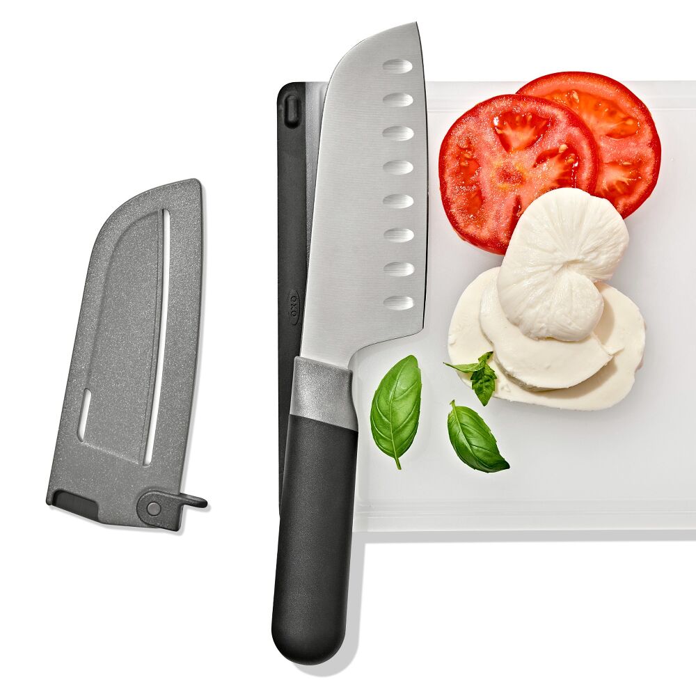5 in Santoku Knife with Locking Sheath V2