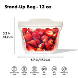 Silicone Reusable Bag - Stand-Up Snack (12 oz) – Oat C3
