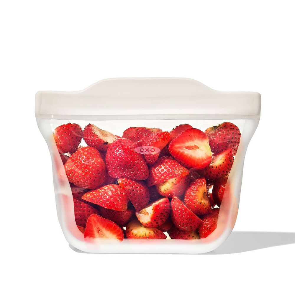 Silicone Reusable Bag - Stand-Up Snack (12 oz) – Oat C3
