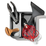 Adjustable Stainless Steel Utensil Holder - Small A0