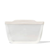 Silicone Reusable Bag - Stand-Up Half Gallon (64 oz) - Oat C9