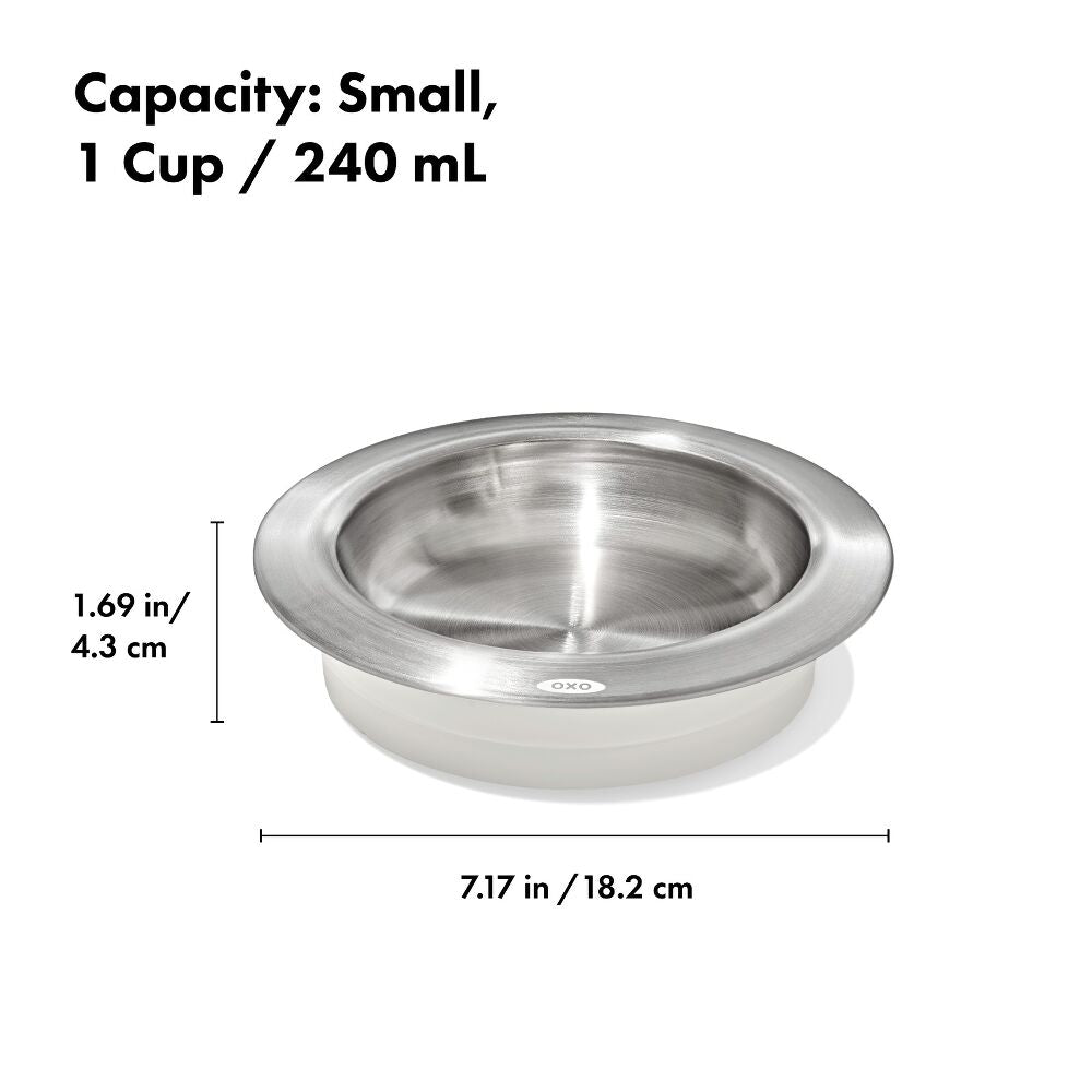 OXO Pet Nonslip Bowl - Small, 1 Cup / 240 mL L0