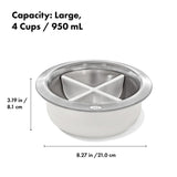 OXO Pet Easy-Clean Slow Feeder - Medium, 2 Cups/489 mL Q9